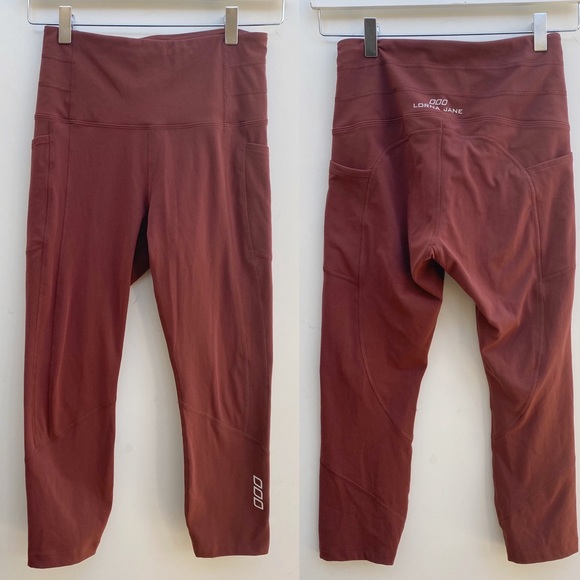 burnt orange workout leggings